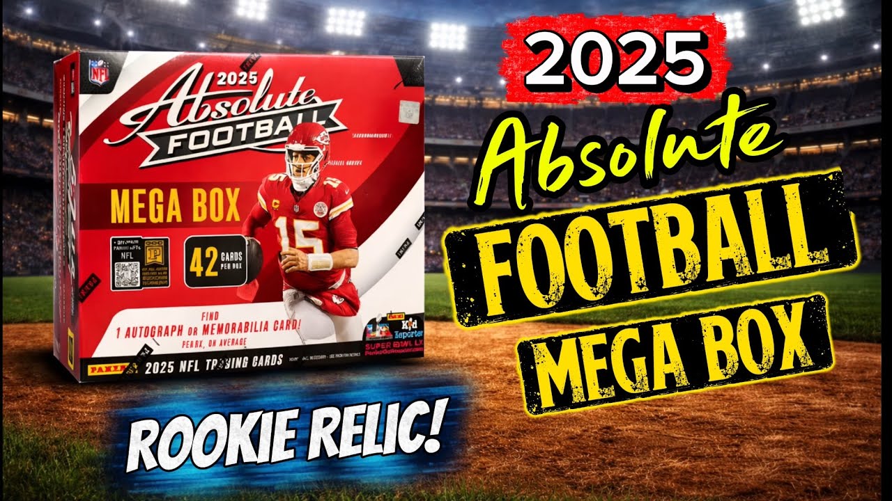 Открытие мега-бокса Panini Absolute Football 2025!!!