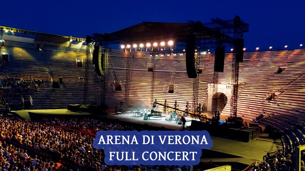 Ludovico Einaudi FULL LIVE CONCERT - Arena di Verona, Italy