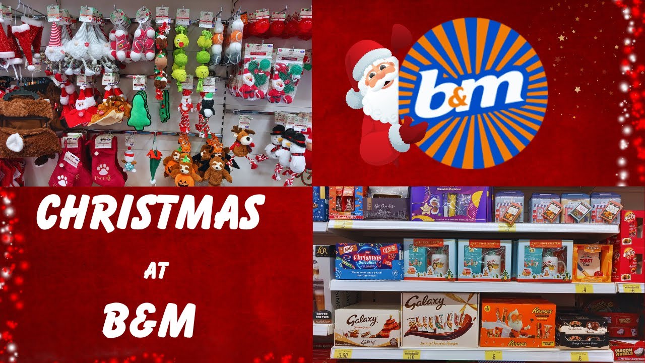 CHRISTMAS FOOD AT B&M 2023