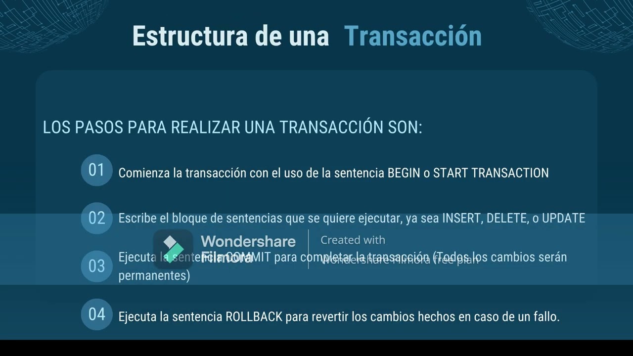 TRANSACCIONES Y PROPIEDADES ACID BASE DE DATOS