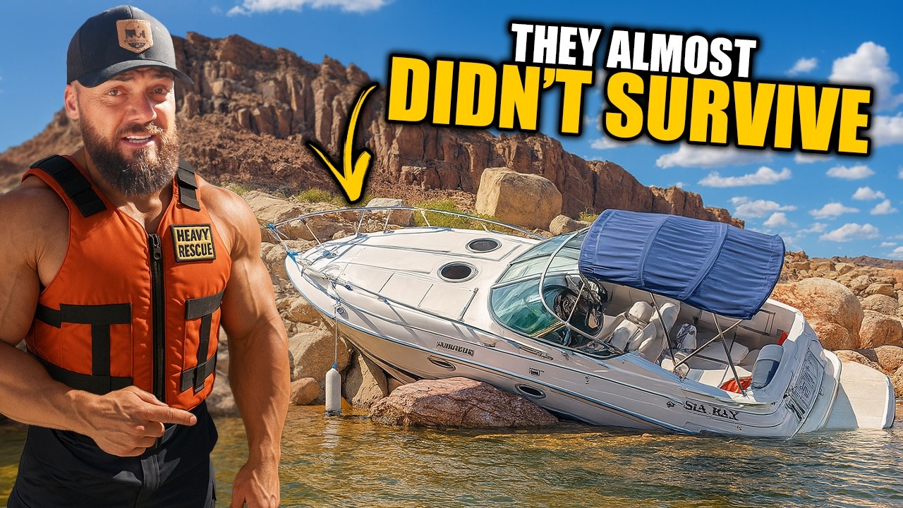 I’ve Never Seen a Boat Beached This Bad! They Hit at FULL THROTTLE