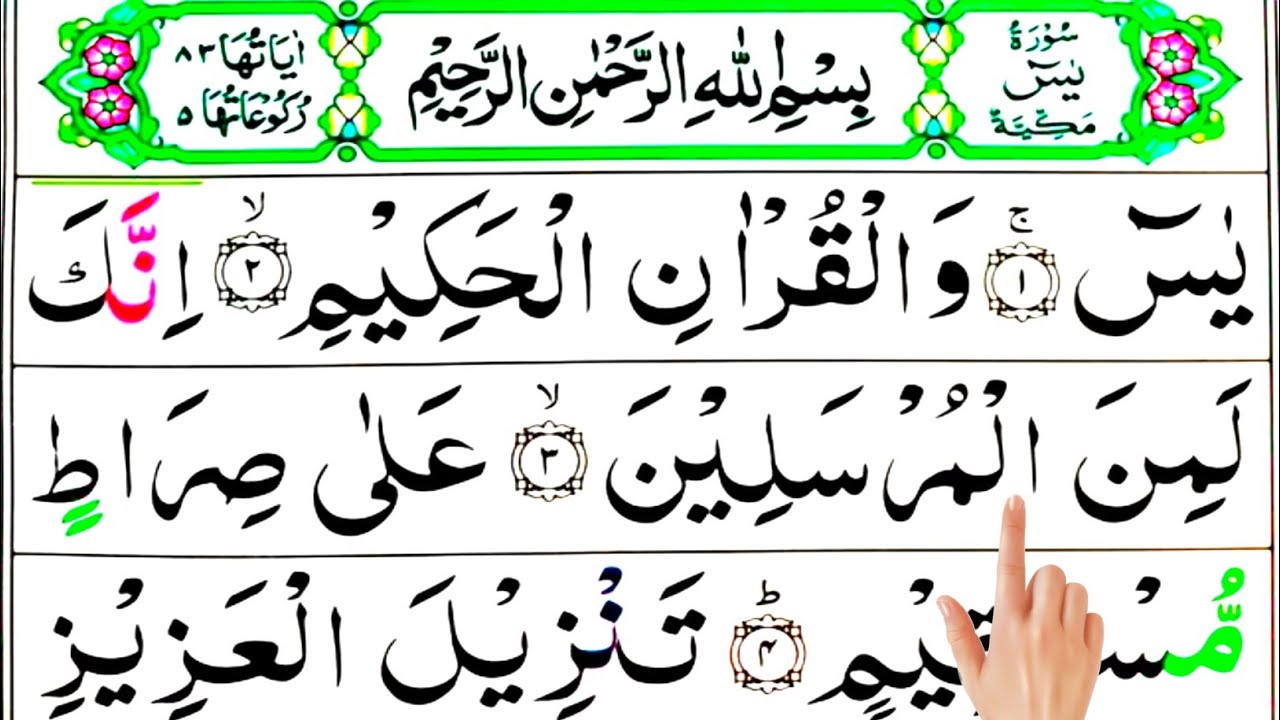 Surah Yaseen Full Recitation | Surah Ya-Sin with Urdu Translation | Muhafiz Islamic Learn