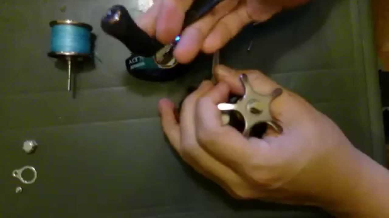 Disassembly BC Reel for Drag Washer Change