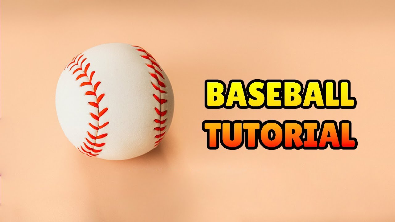 🔴 DIY How to Make a BASEBALL - Polymer Clay, plastilina and Fondant Tutorial