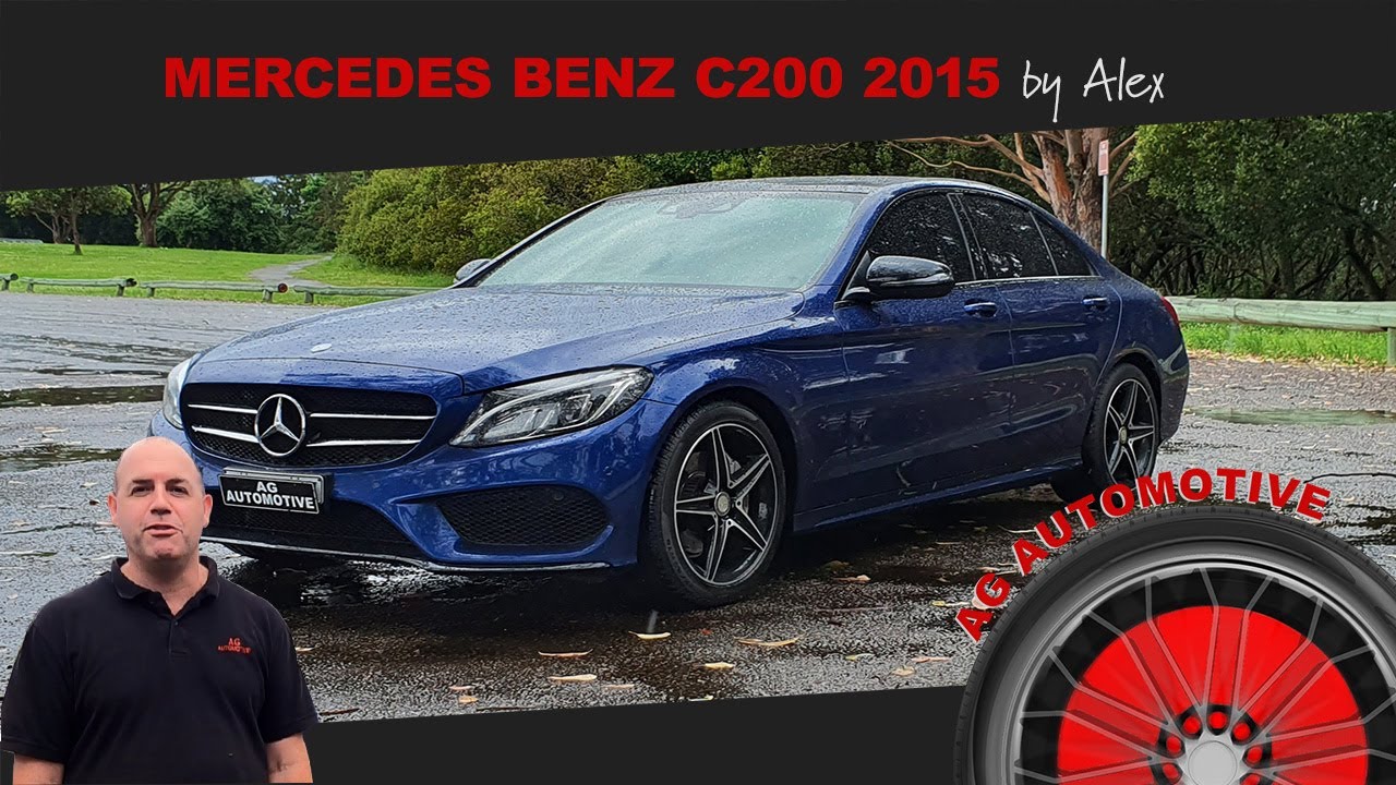 2015 MERCEDES BENZ C200 SEDAN REVIEW.