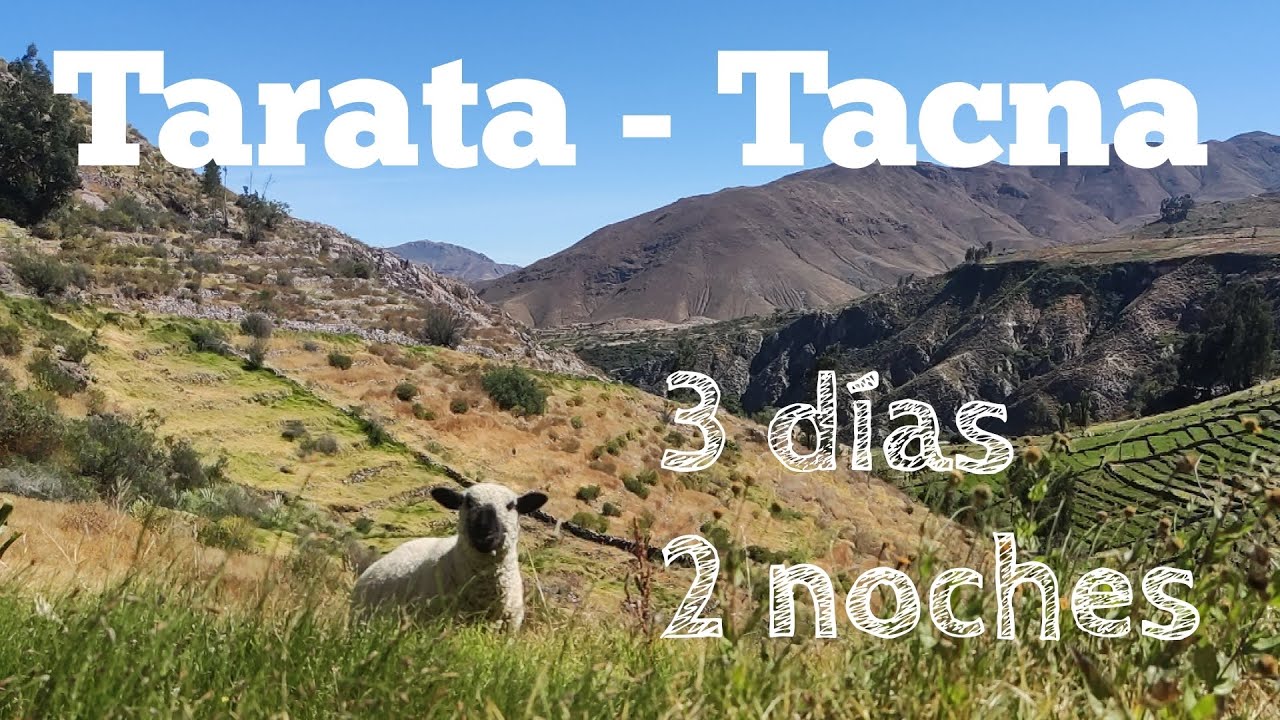 3 días en Tarata Tacna Perú !!!