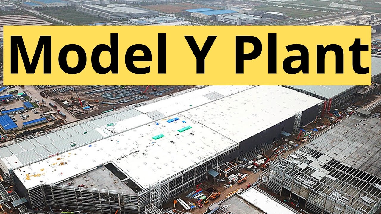Tesla Completes Model Y Factory Shell at Giga Shanghai in China