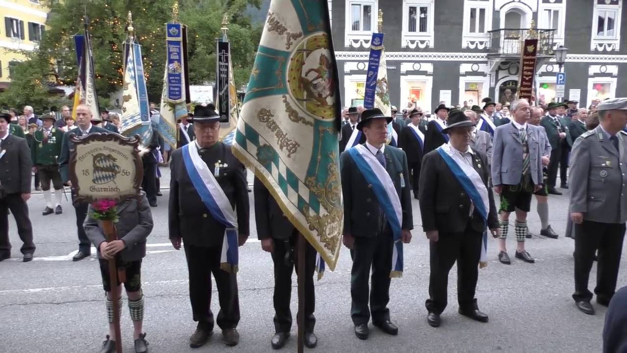 Veteranen- und Kriegerverein Garmisch - 160 Jahrfeier 2016