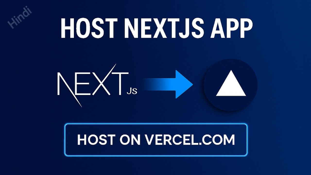 How to Deploy NextJS Project on Vercel 2026🔥 | Host NextJS App or Website Easily