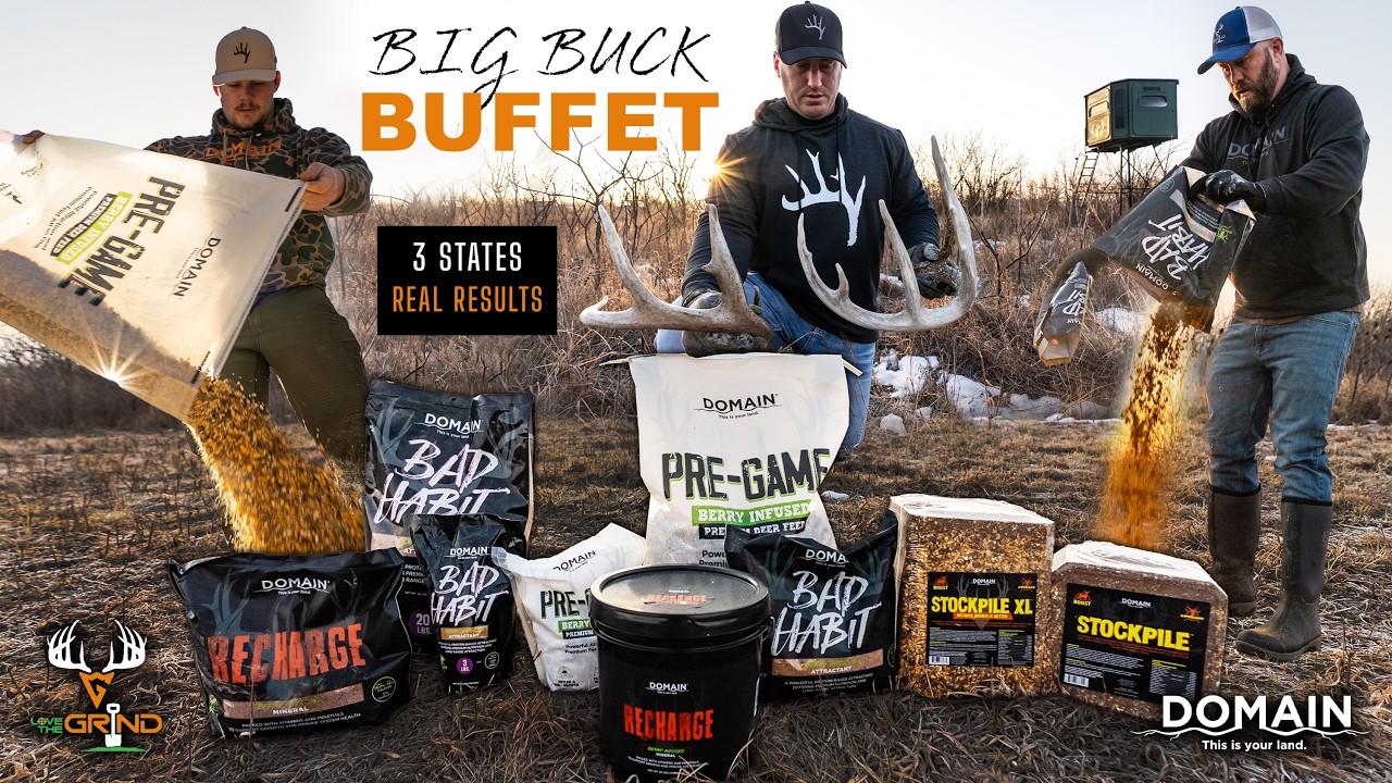 BIG BUCK BUFFET - How To Feed and Attract Your Deer for Maximum Growth and Health