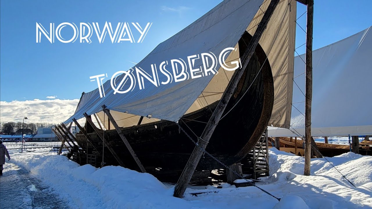 Tonsberg - Oldest city in Norway VIKING BOAT
