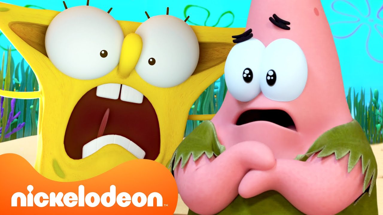 Koralowy obóz | Każdy BŁĄD SpongeBoba w Kamp Koral 😵 | 90-Minutowa Kompilacja | Nickelodeon Polska