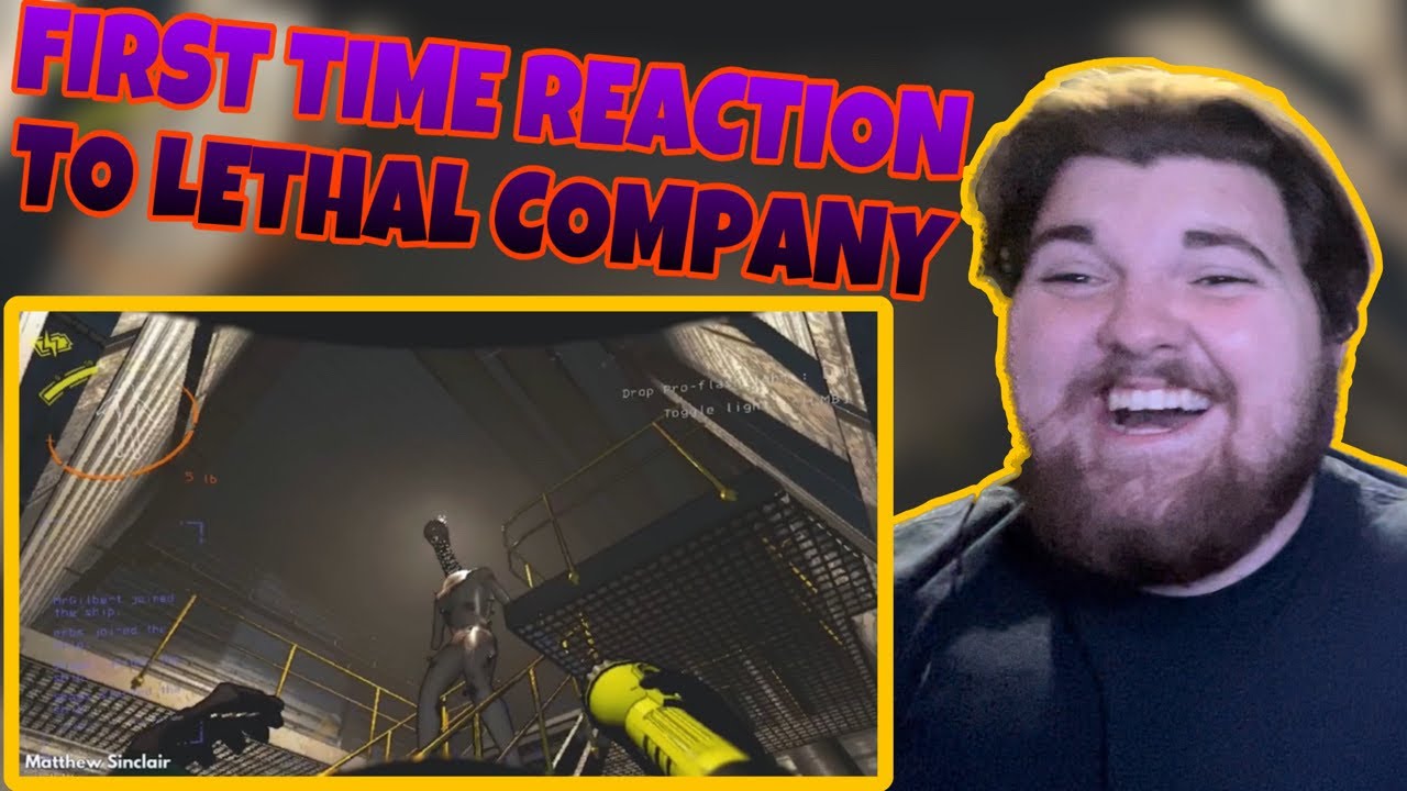 FIRST TIME REACTION to Lethal Company-top 100 Lethal company clips