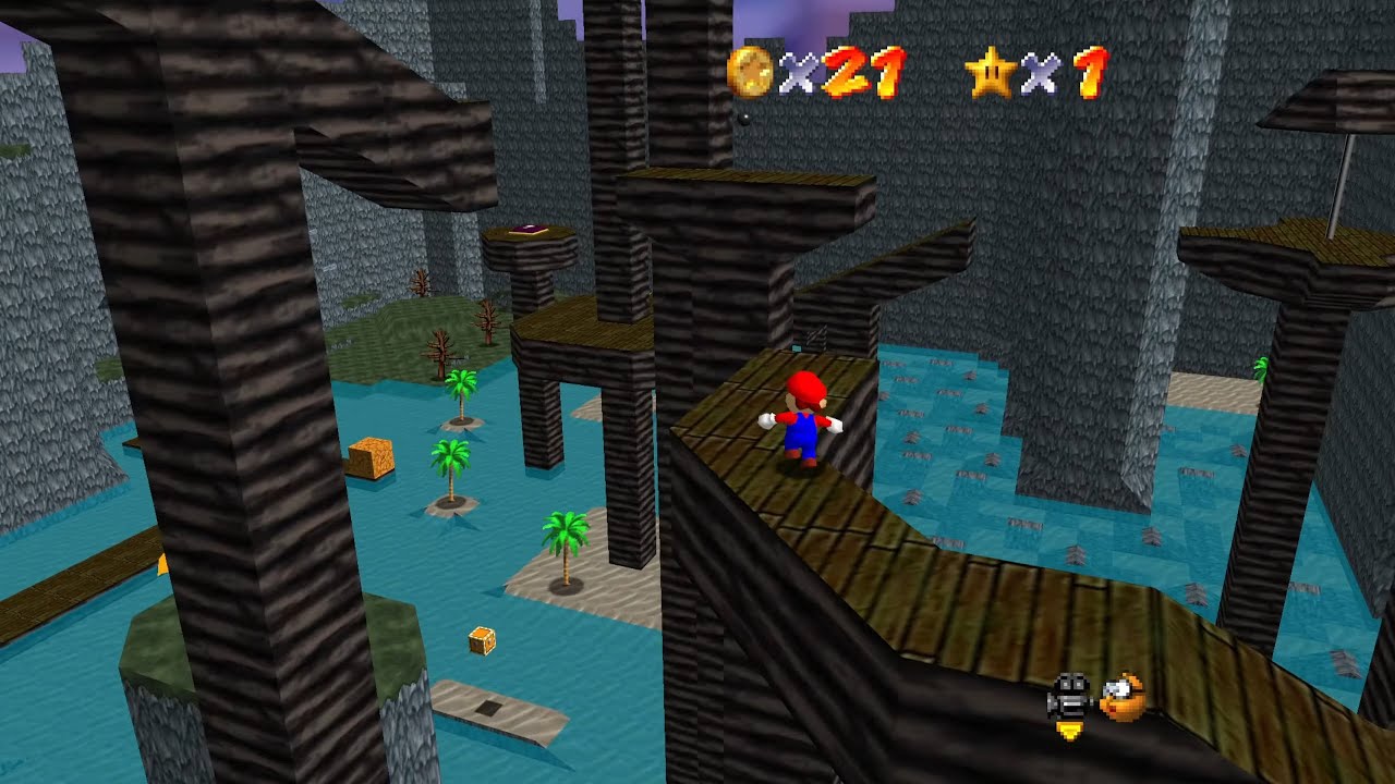 Sullen Springs by juicystarr - Mario Builder 64