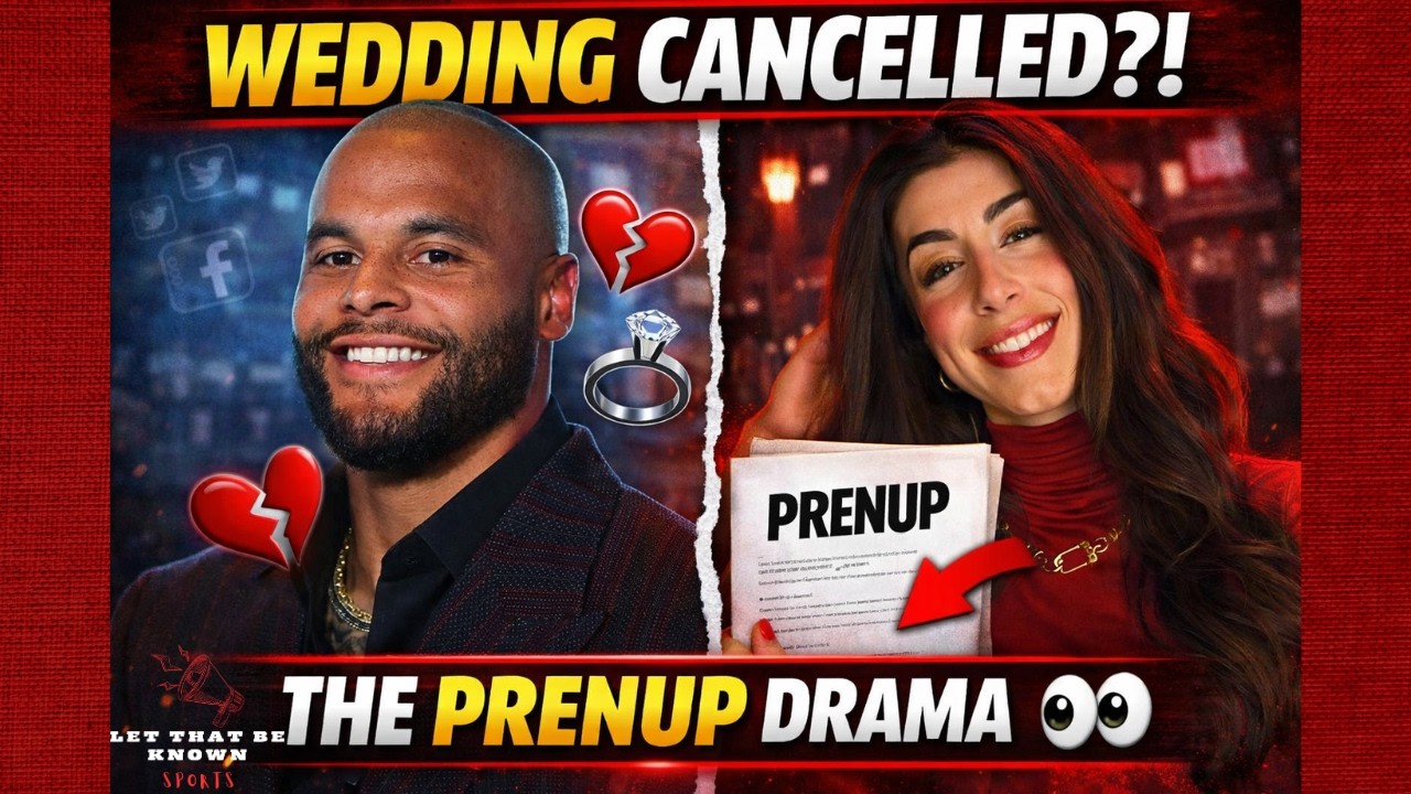 Dak Prescott’s Wedding Called Off?! The Prenup That Changed Everything 👀