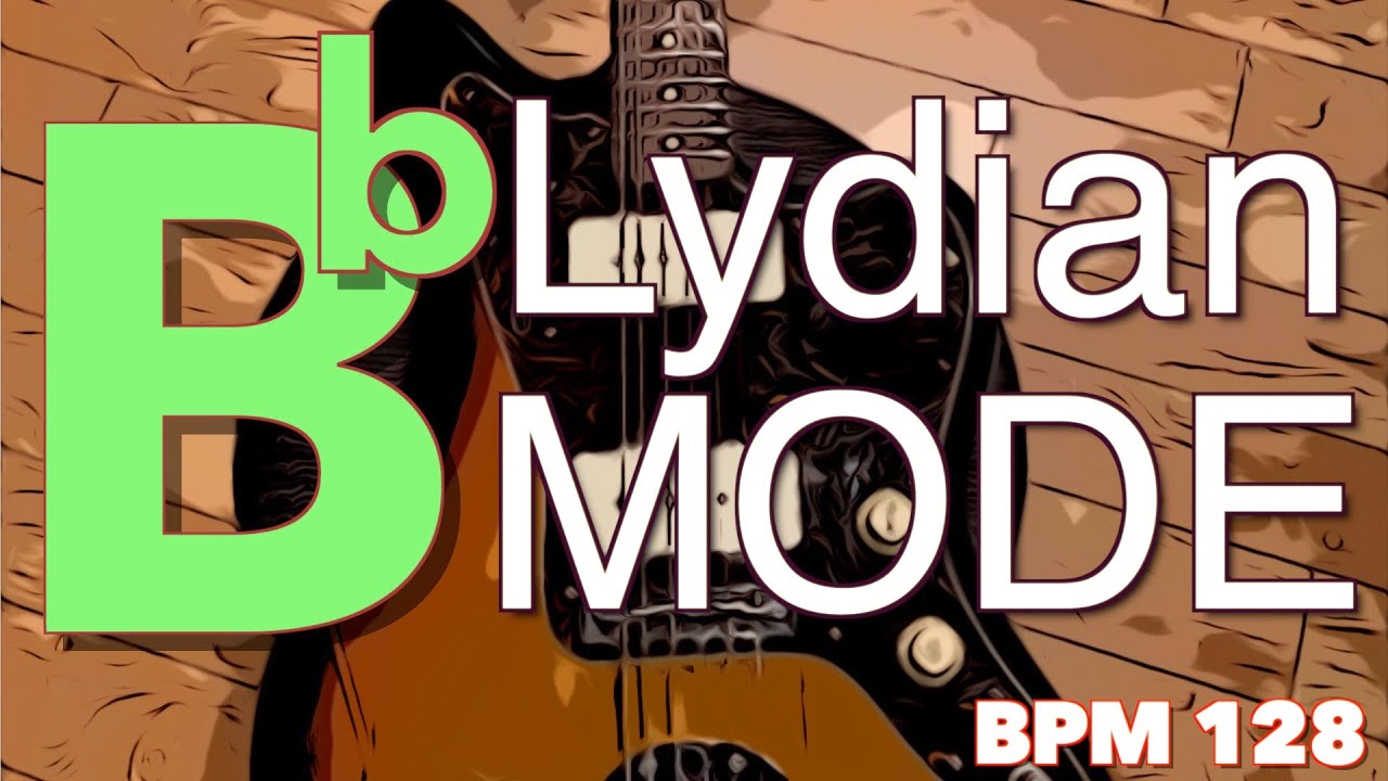 Bb Lydian Mode Scale - Groove Jam Backing Track