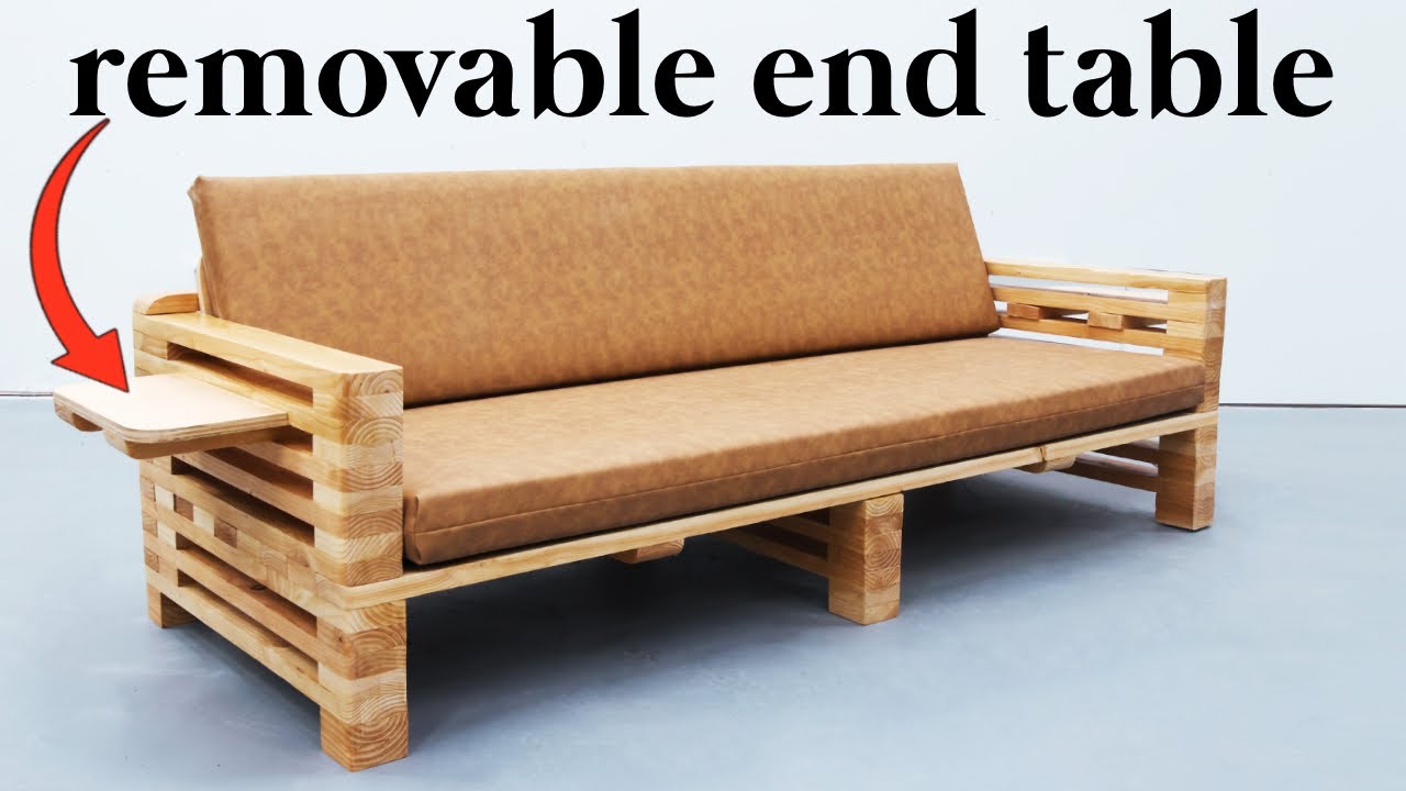 How to build a DIY 2x4 Sofa for $160!