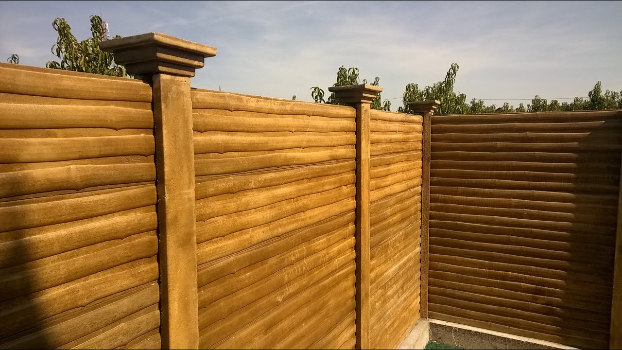 Betonske ograde BAMBUS - BOOS BETON