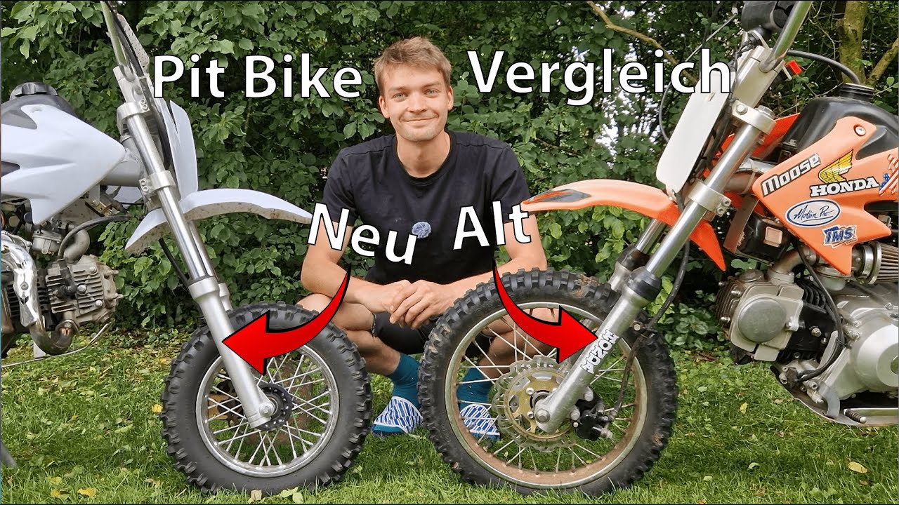 Waren Pit Bikes damals besser? | Neu vs Alt