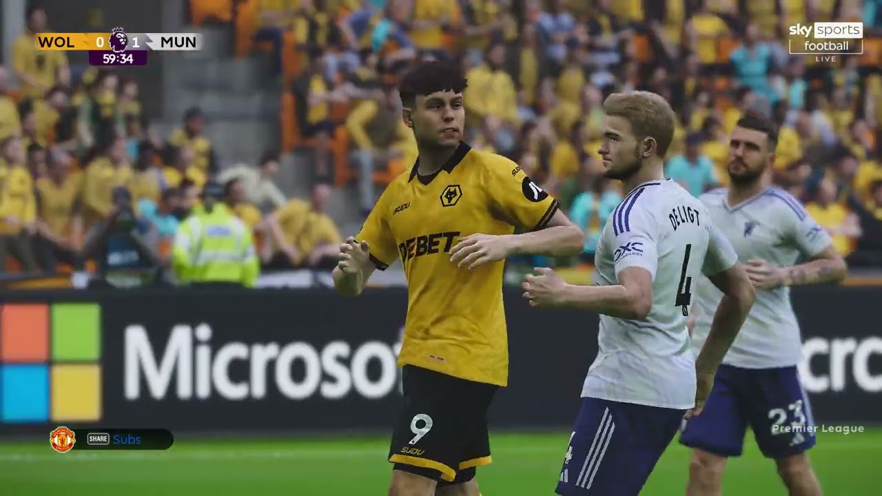 Wolverhampton Wanderers vs Manchester United - Matchday 29