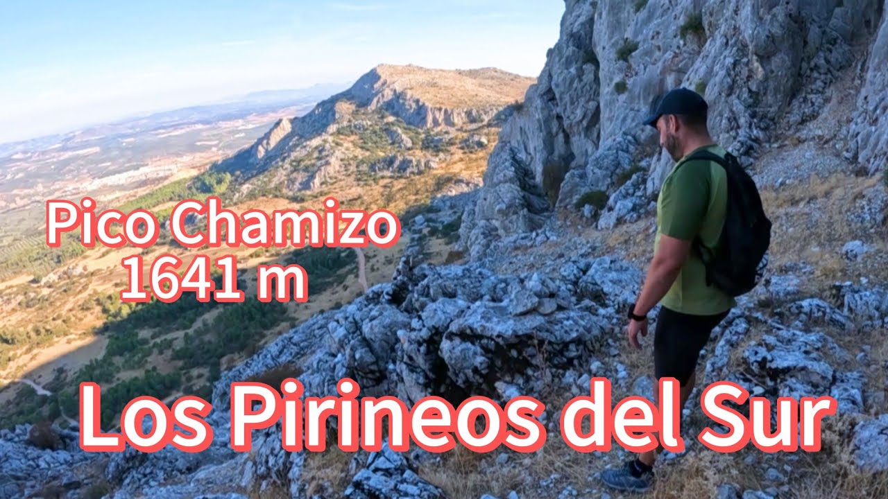 ASCENSO BESTIAL al Pico CHAMIZO 1641 m , Sierra del Jobo , Pirineos del Sur , sufrimiento y dureza 