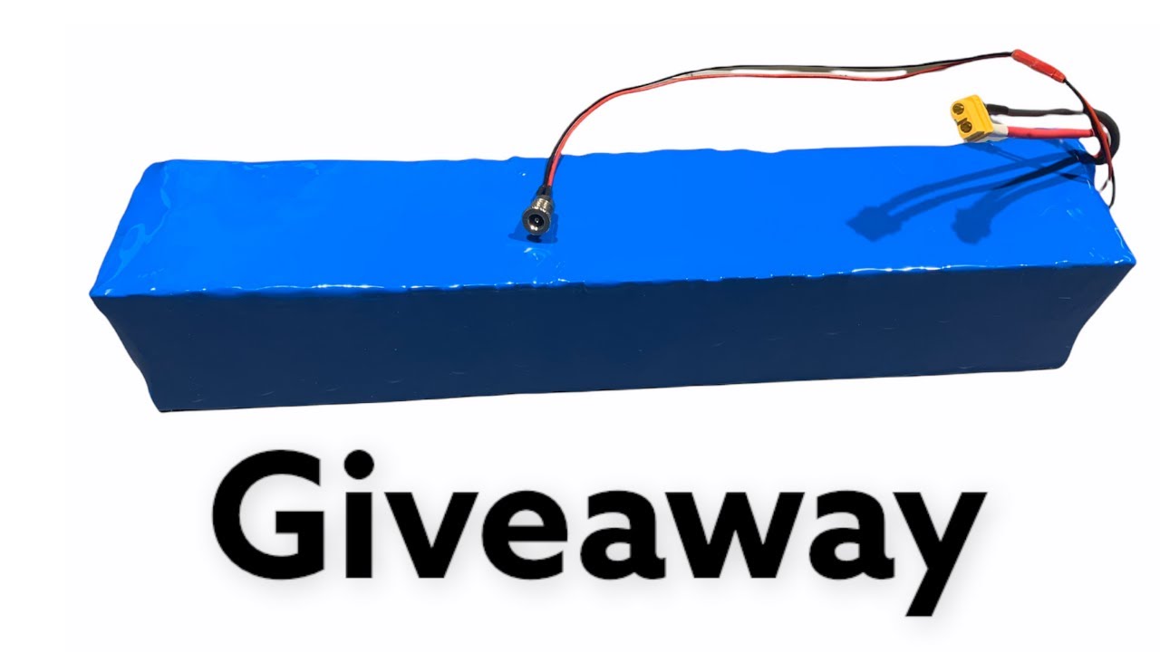 COME COLLEGARE UNA BMS SULLA BATTERIA DA 36V 18A GIVEAWAY