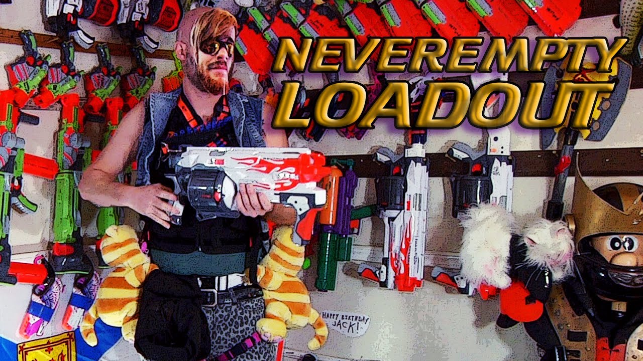 NERF LOADOUTS - NEVEREMPTY - Rob Lehr