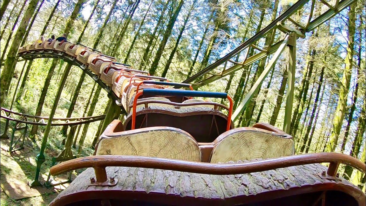 Treetops Rollercoaster On Ride POV’s HD GoPro