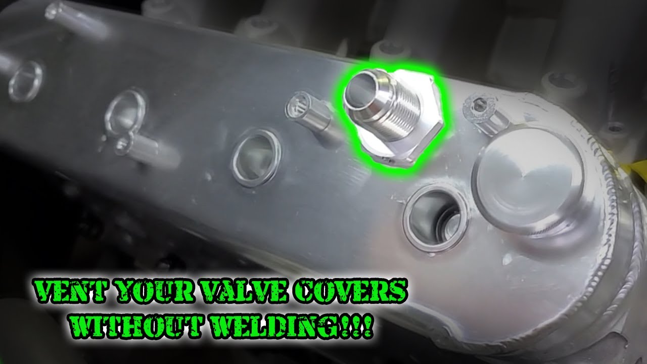 How to vent your LS Valve covers without welding
