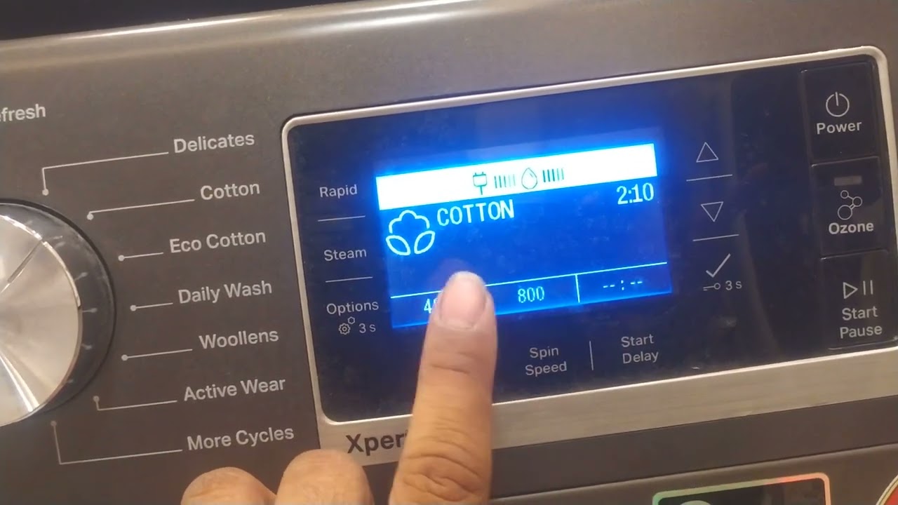 Whirlpool Front Load Washington Machine /Ho to to Use Whirlpool  Ftont Load Washington Machine 