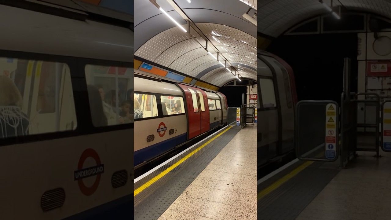 London Underground: Jubilee Line 1996 Stock departing Green Park Station #london #train #subscribe