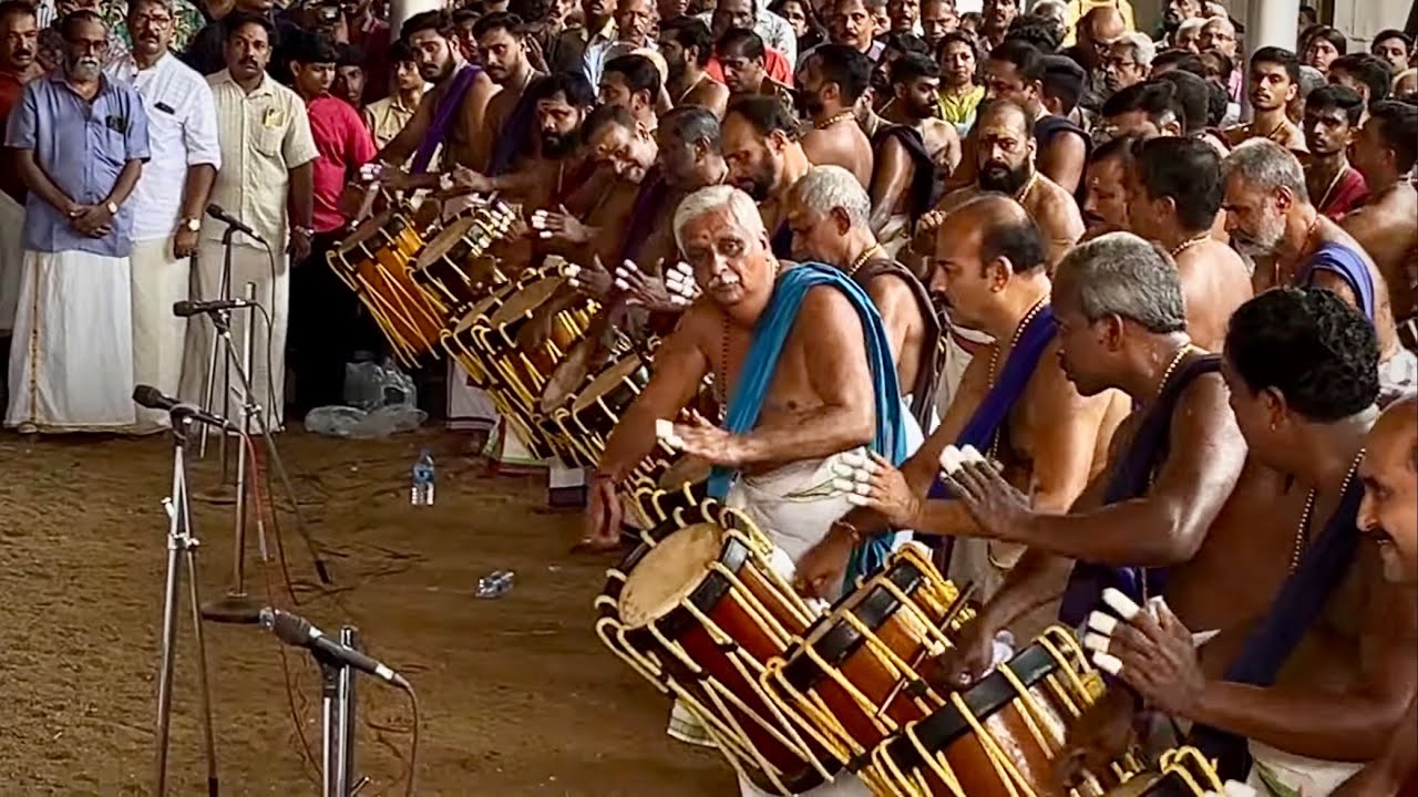 Ettumanoor Mahadeva Temple Thirulsavam 2025  | Panchari Melam🔥| Peruvanam Kuttan Marar (Part 1)