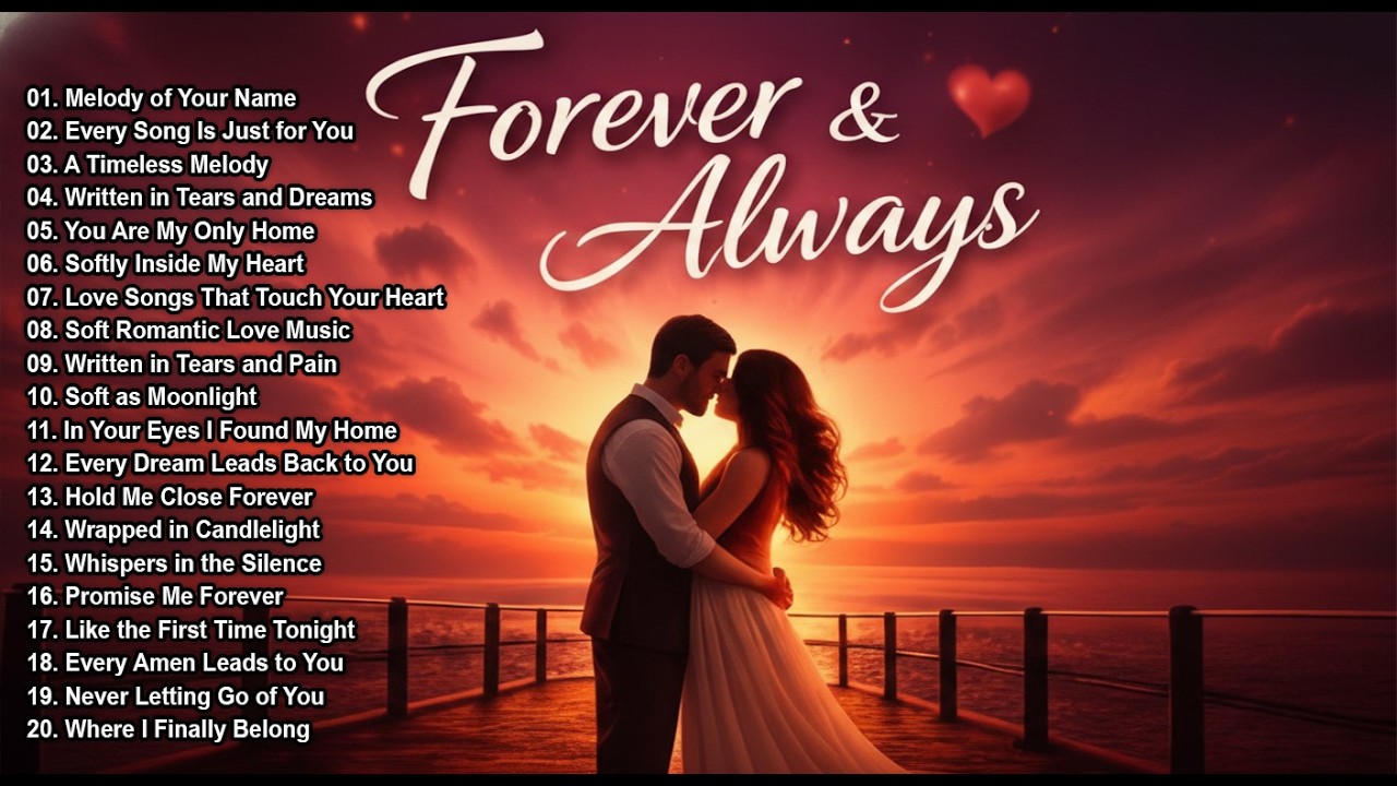 Best Romantic Music 💖 Songs for Missing Someone | Timeless Romantic Tunes for Deep Relaxation 🌹