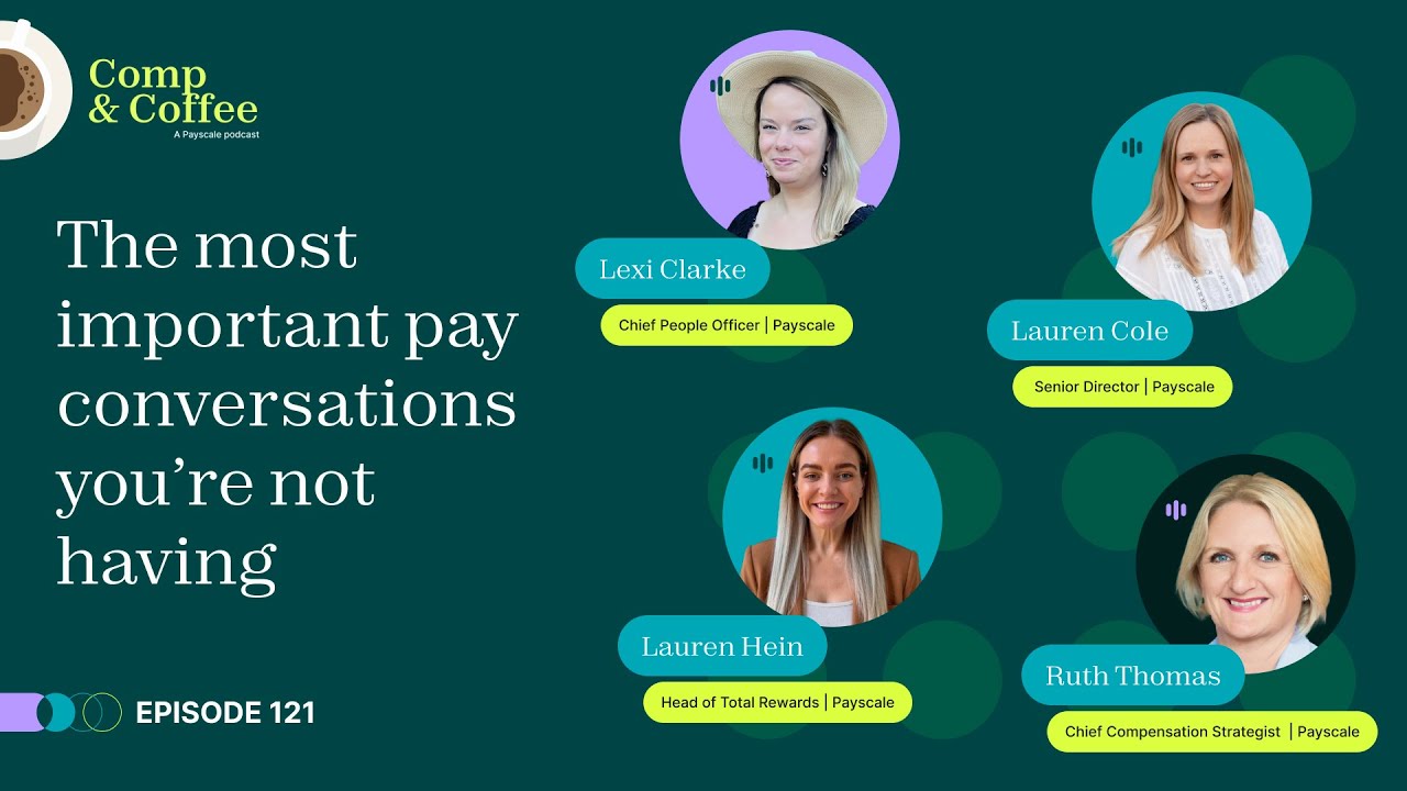 121 The most important pay conversations you’re not having