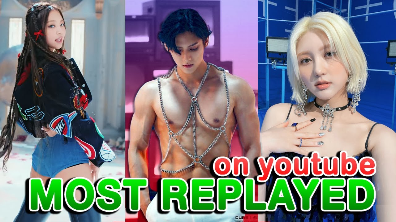 7 секунд самых воспроизводимых музыкальных клипов Kpop на Youtube 2022 - часть 2