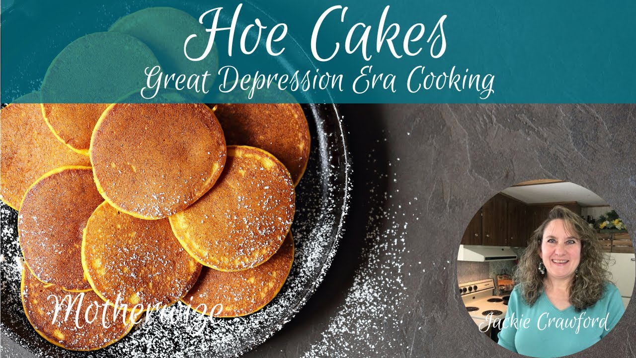 Hoe Cakes - Depression Era Cooking  - 2 ingredients #prepper