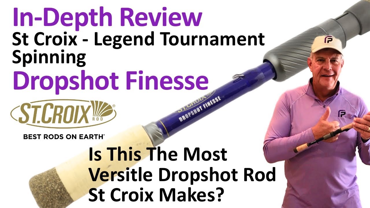 Is the St. Croix Legend Tournament Dropshot Finesse the Ultimate Finesse Spinning Rod? DMRVP Review