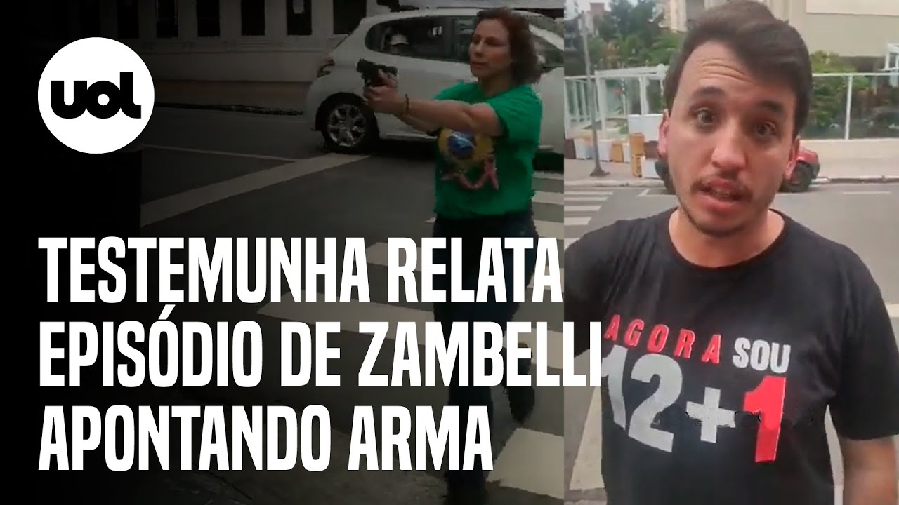 Homem que testemunhou Carla Zambelli apontando arma relata episódio