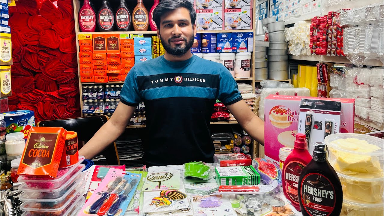 A- Z Baking item price in Bangladesh। কেক তৈরির জিনিসপত্র। বেকিং আইটেম। মিরপুরে কম দামে বেকিং আইটেম 