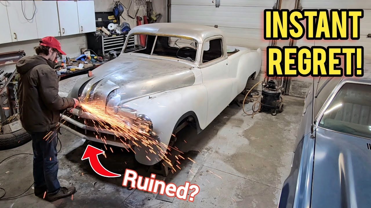Dangerous Lunatic Ruins Rare Classic Car Parts 🐔 The Chicken Truck Gets Grilled.