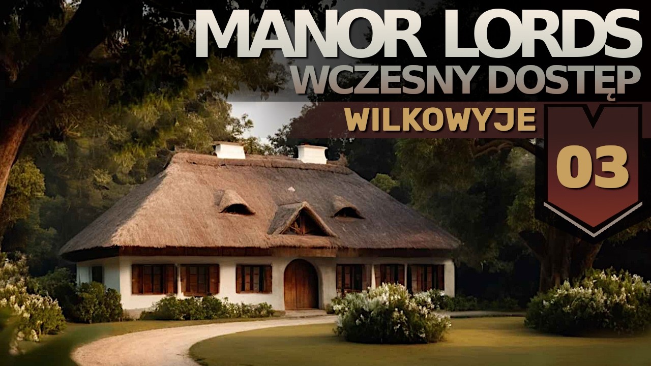 Manor Lords - Domy wójta i plebana (Pojedynek: Wilkowyje)