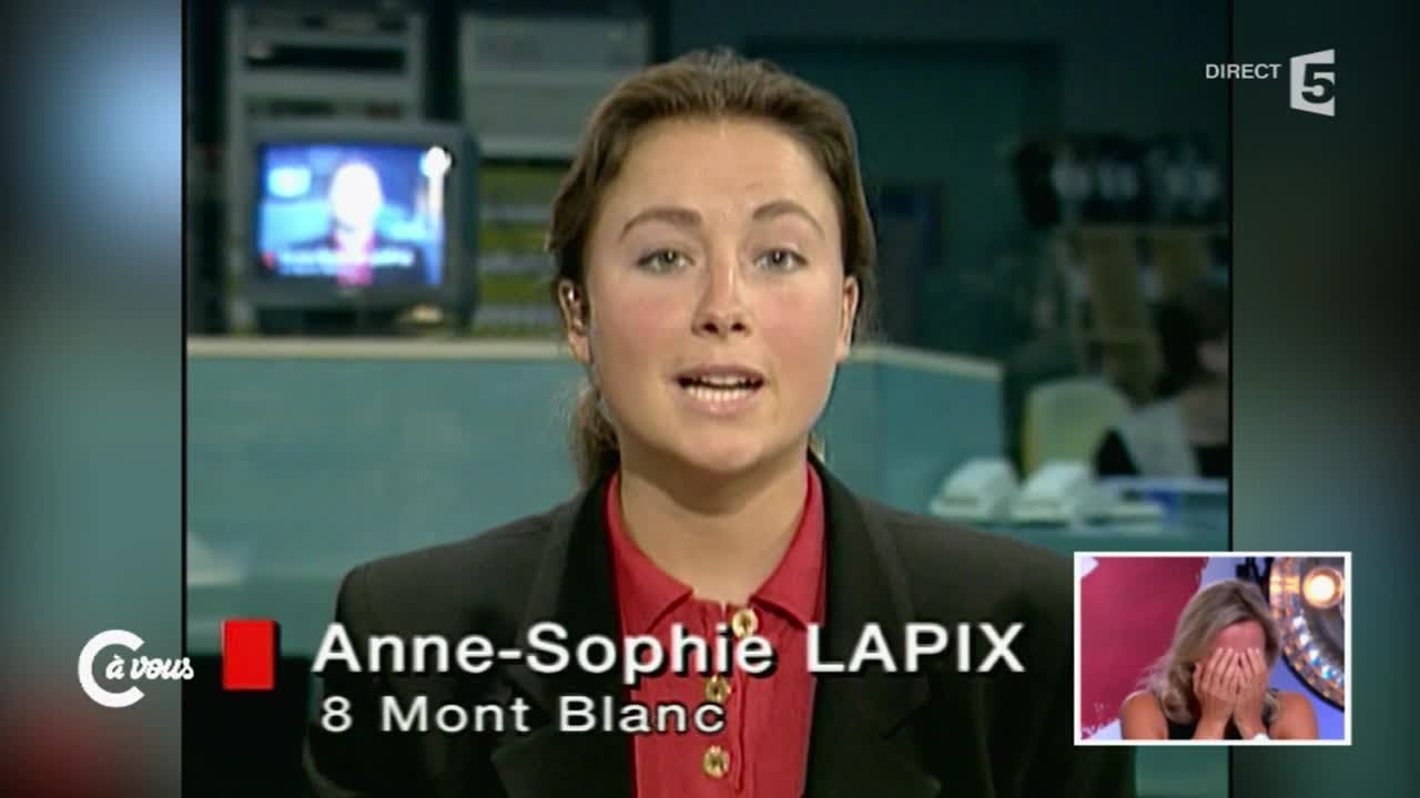 Le premier JT d'Anne-Sophie Lapix - C à vous - 09/09/2014