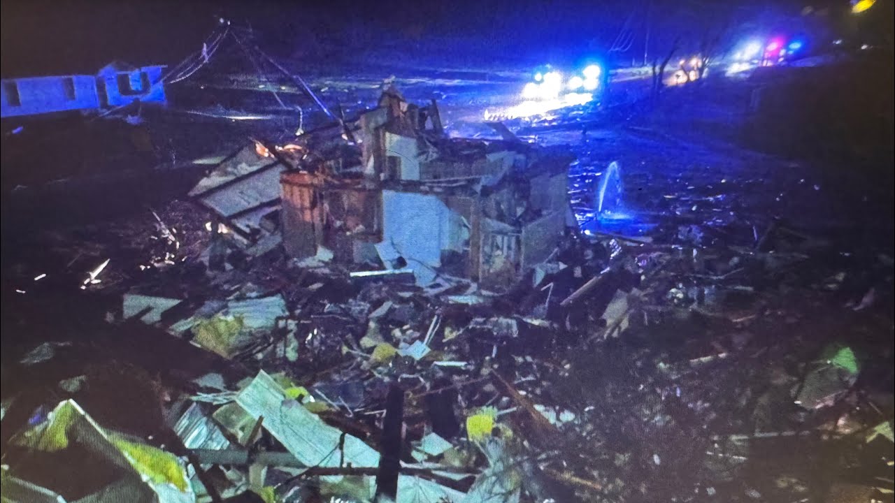 Arkansas Town Devastated by Tornado - Cave City, AR 03-14-2025