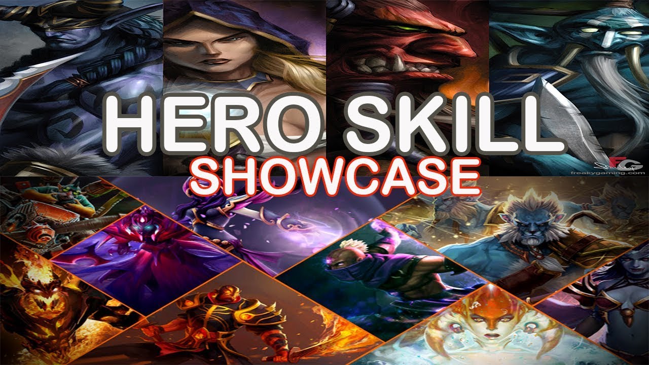 Dota 2 VS Dota 1 Hero Skills Showcase Part 1