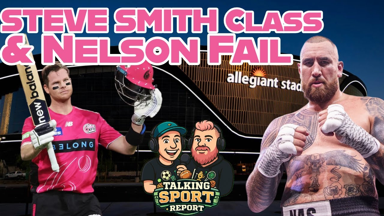 Steve Smith Breaks Records, Zach Lomax NRL Drama & Big Nelson Boxing | Talking Sport Report