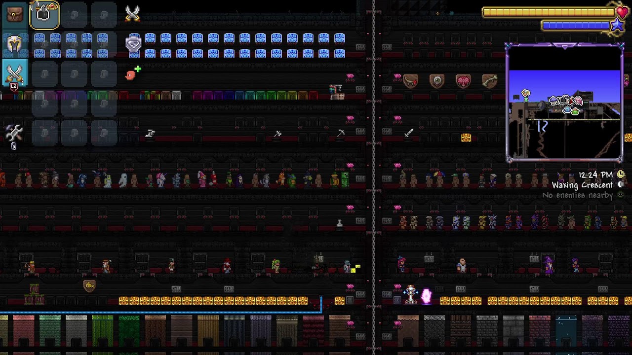 (v1.4.5 Items) All Items World · 24/7 · PS4/PS5 · READ DESCRIPTION · Terraria