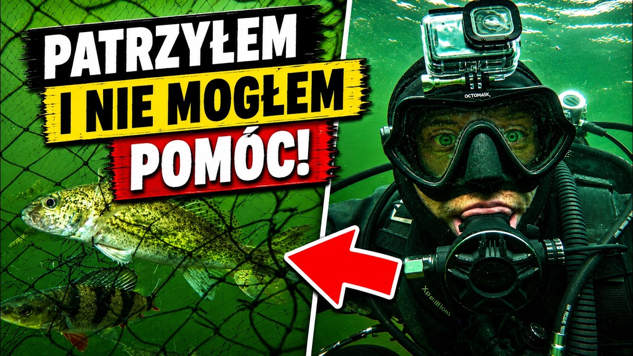 ODKRYŁEM NIEWYBUCH I NOWE WRAKOWISKA! WIDZIAŁEM SETKI UWIĘZIONYCH RYB KTÓRYM NIE MOGŁEM POMÓC!