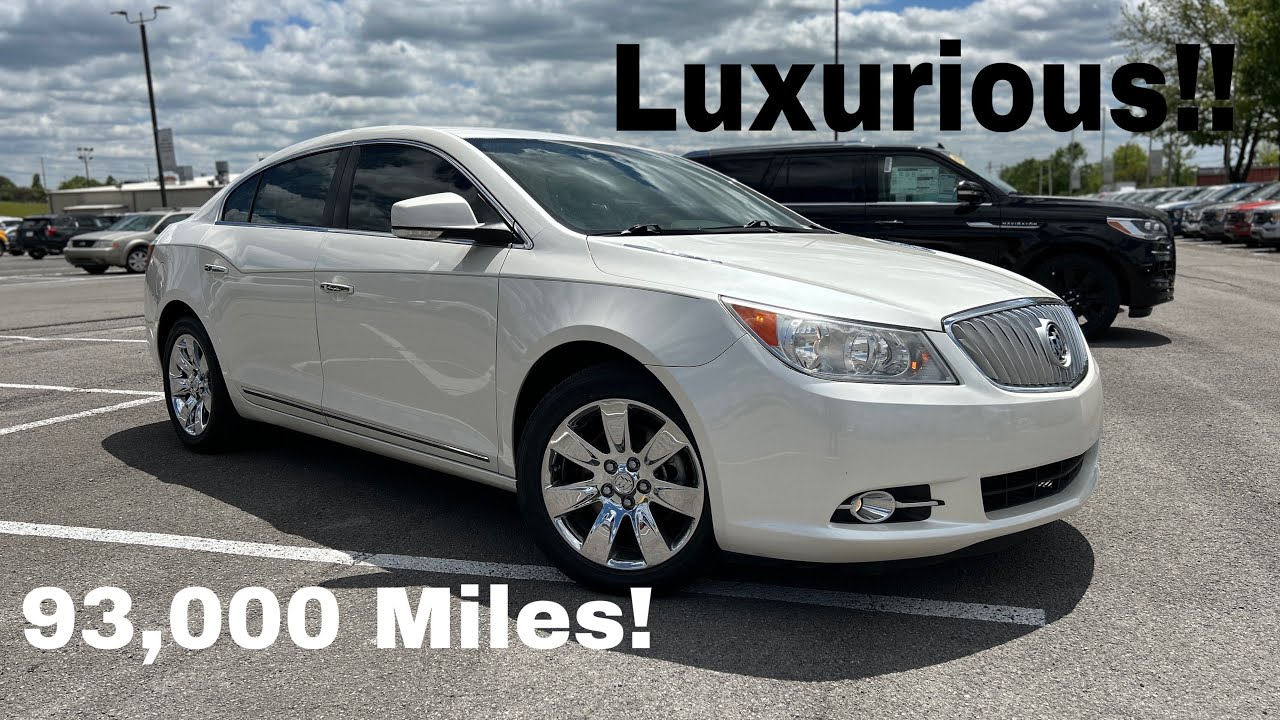 Тест-драйв Buick LaCrosse Premium II 3.6L 2012 года и обзор пробега 93 000 миль (2010–2013)