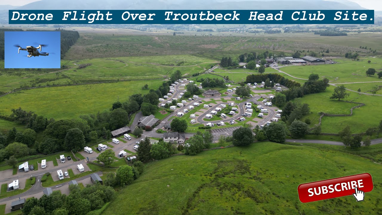 Drone Over Troutbeck Head C&M Club Site | Stunning Lake District Views 4K | DJI Mini 4 Pro