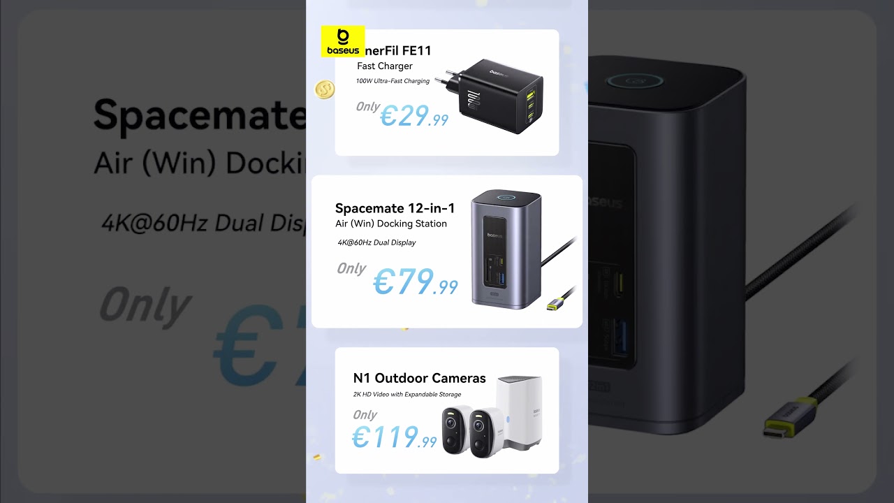 Grab Baseus Prime Day DEALS! UP TO 50%OFF! #baseus #primeday2025 #primeday #deals
